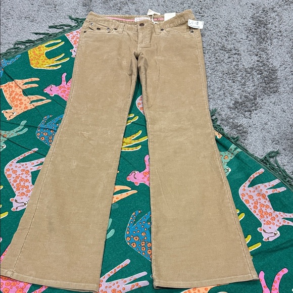 Nwt Aeropostale Beige Corduroy Trousers 9/10 - Picture 2 of 7